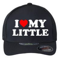 I Heart My Little Love Matching Little Big Sorority Flexfit Unipanel Trucker Cap