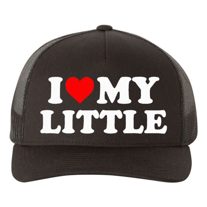 I Heart My Little Love Matching Little Big Sorority Yupoong Adult 5-Panel Trucker Hat