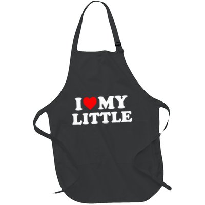 I Heart My Little Love Matching Little Big Sorority Apron
