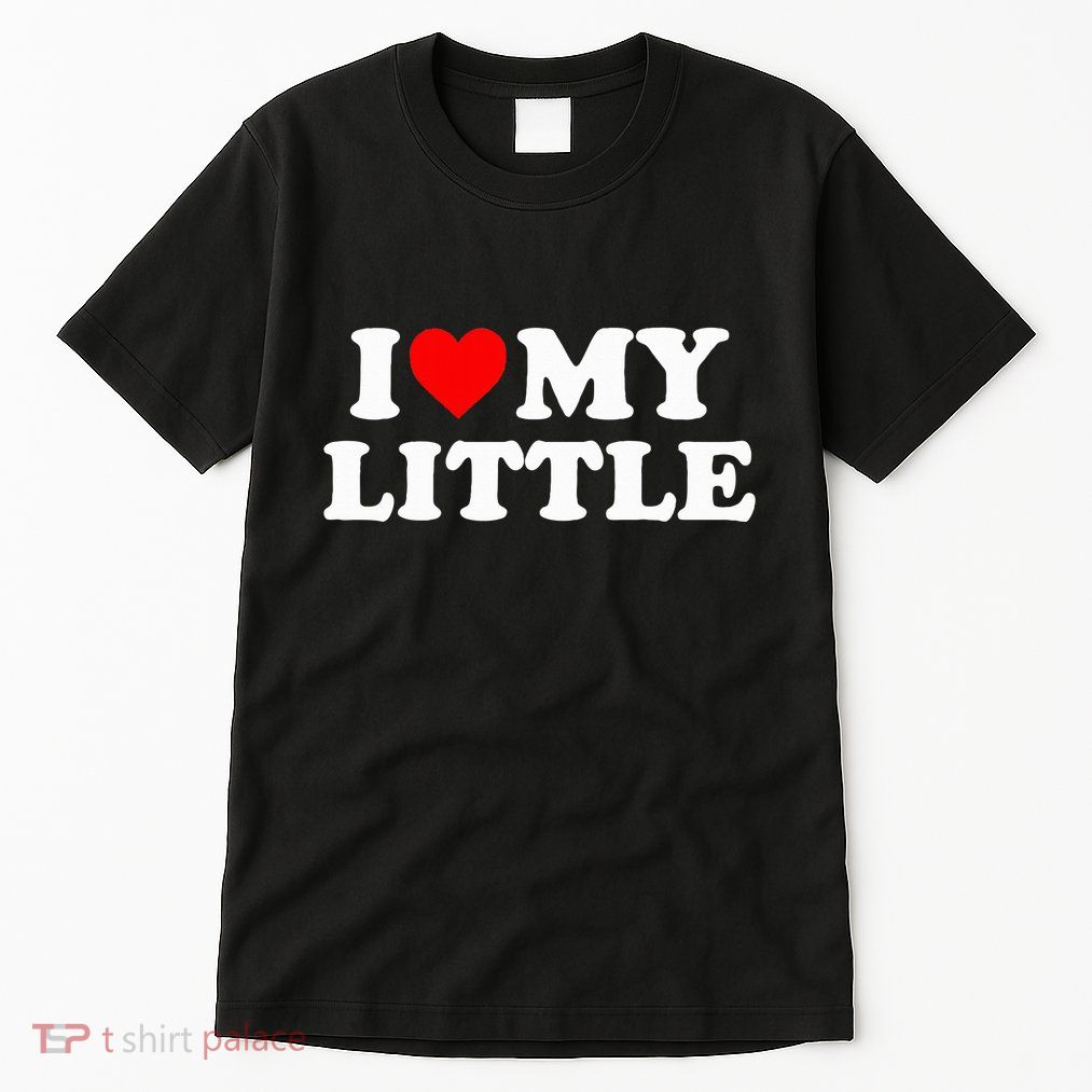 I Heart My Little Love Matching Little Big Sorority Tall T-Shirt