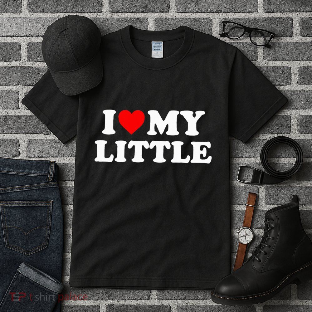 I Heart My Little Love Matching Little Big Sorority Tall T-Shirt
