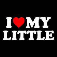 I Heart My Little Love Matching Little Big Sorority Button