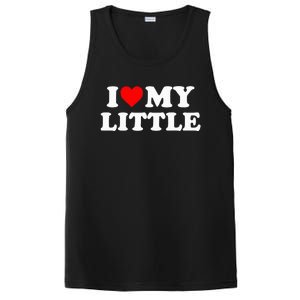 I Heart My Little Love Matching Little Big Sorority PosiCharge Competitor Tank