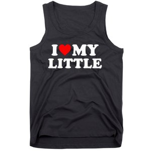 I Heart My Little Love Matching Little Big Sorority Tank Top