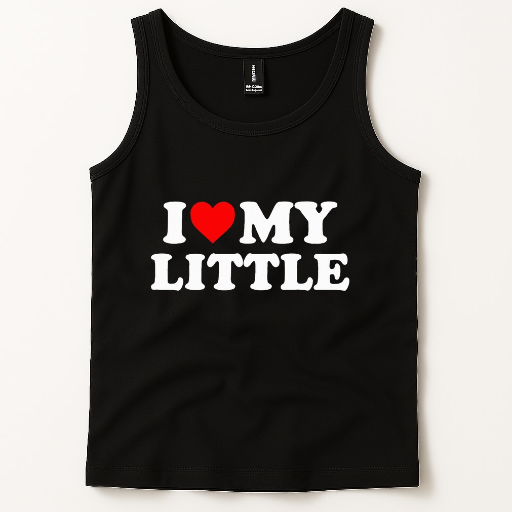 I Heart My Little Love Matching Little Big Sorority Tank Top