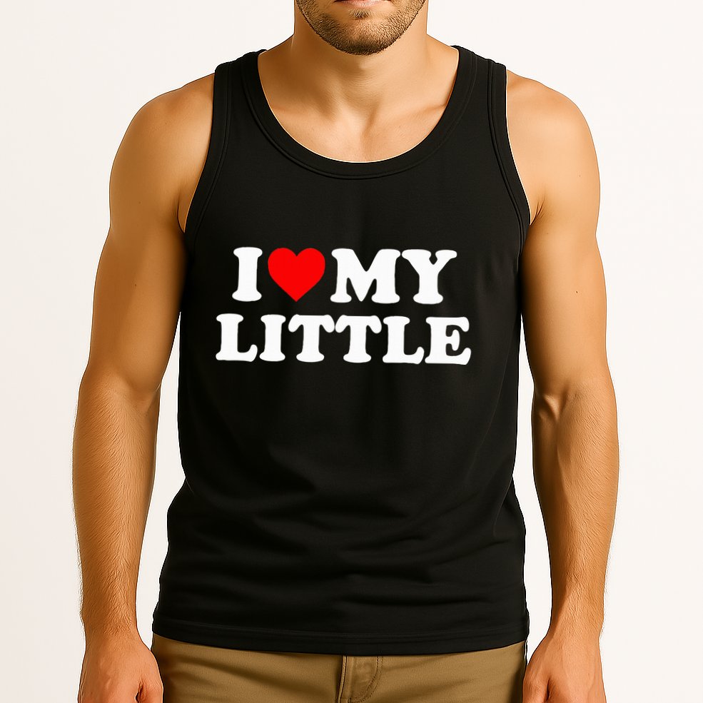 I Heart My Little Love Matching Little Big Sorority Tank Top