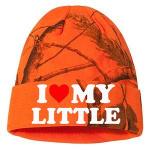 I Heart My Little Love Matching Little Big Sorority Kati Licensed 12" Camo Beanie