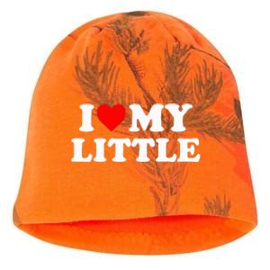 I Heart My Little Love Matching Little Big Sorority Kati - Camo Knit Beanie