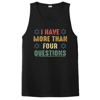 I Have More Than Four Questions Funny Passover Seder PosiCharge Competitor Tank