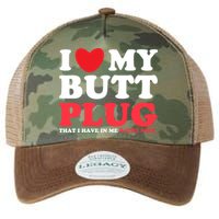 I Heart My Butt Plug That I Have In Me Right Now Legacy Tie Dye Trucker Hat