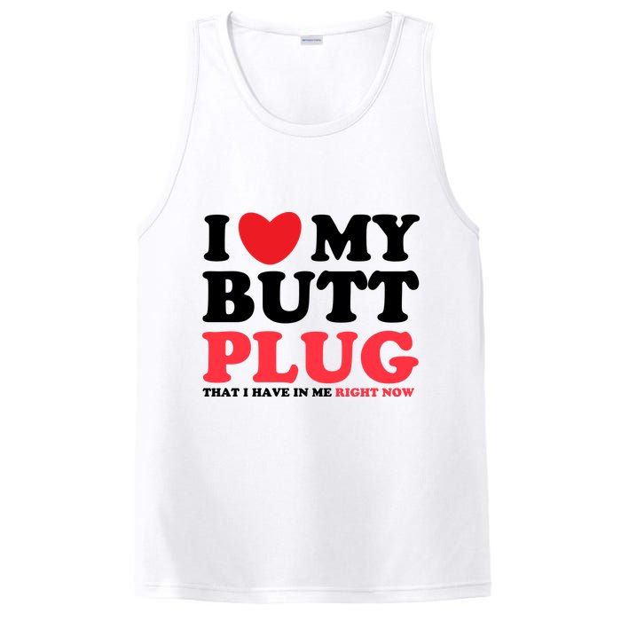 I Heart My Butt Plug That I Have In Me Right Now PosiCharge Competitor Tank