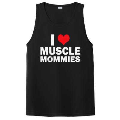 I Heart Muscle Mommies Muscle Mommy PosiCharge Competitor Tank