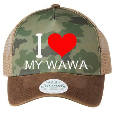 I Heart My W.A.W.A Legacy Tie Dye Trucker Hat