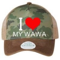 I Heart My W.A.W.A Legacy Tie Dye Trucker Hat
