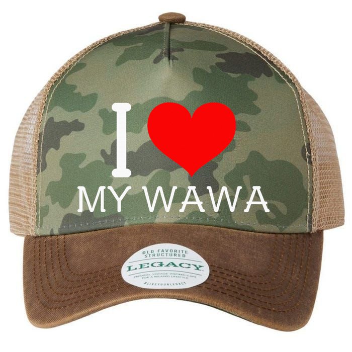 I Heart My W.A.W.A Legacy Tie Dye Trucker Hat