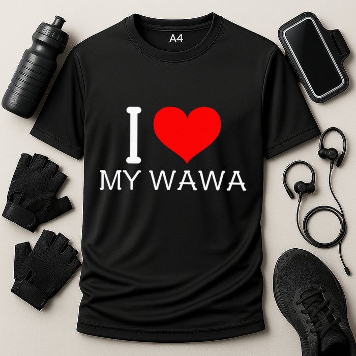 I Heart My W.A.W.A Performance Shirt