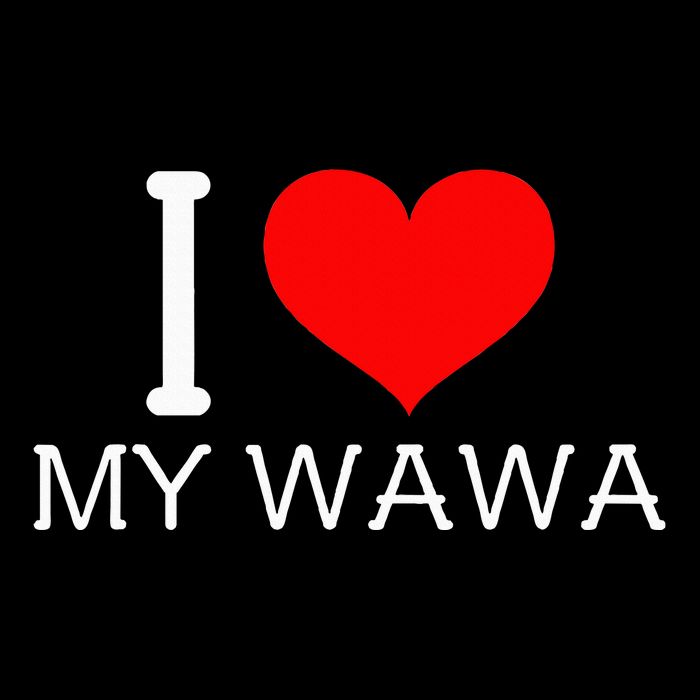 I Heart My W.A.W.A Drawstring Bag