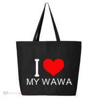 I Heart My W.A.W.A 25L Jumbo Tote