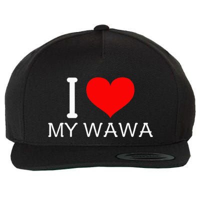 I Heart My W.A.W.A Wool Snapback Cap