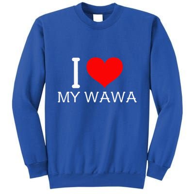 I Heart My W.A.W.A Tall Sweatshirt