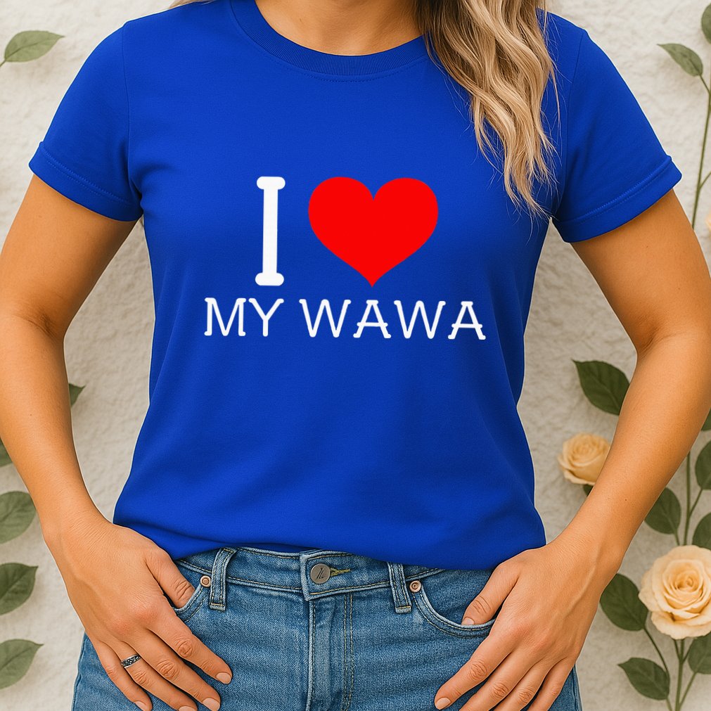 I Heart My W.A.W.A Womens T-Shirt