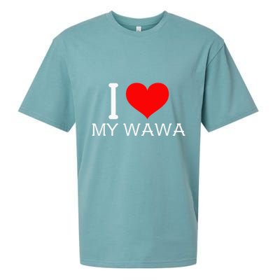 I Heart My W.A.W.A Sueded Cloud Jersey T-Shirt