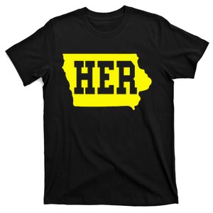 Iowa Her Map T-Shirt