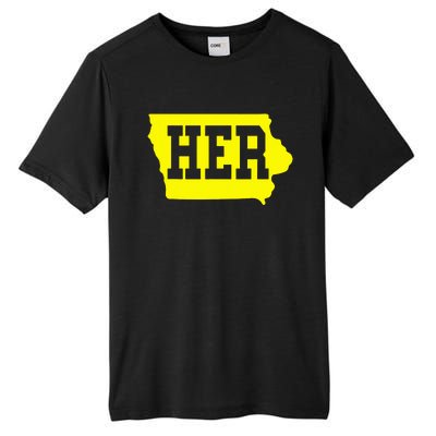 Iowa Her Map Tall Fusion ChromaSoft Performance T-Shirt