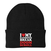 I Heart My Bathroom Break Doom Scroll Beanie