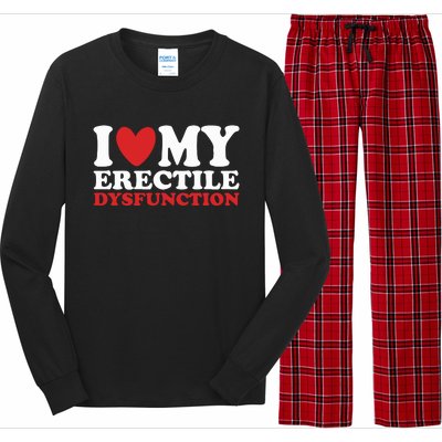 I Heart My Erectile Dysfunction Long Sleeve Pajama Set