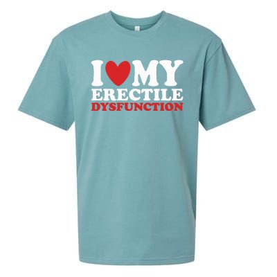 I Heart My Erectile Dysfunction Sueded Cloud Jersey T-Shirt