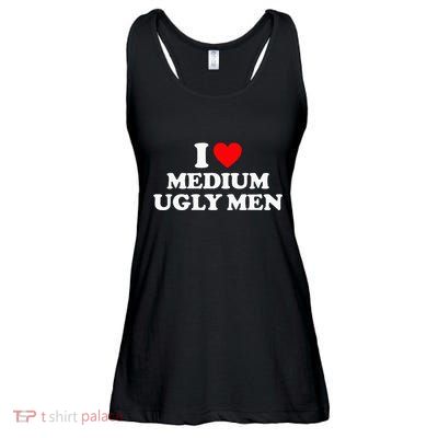I Heart Medium Ugly Ladies Essential Flowy Tank