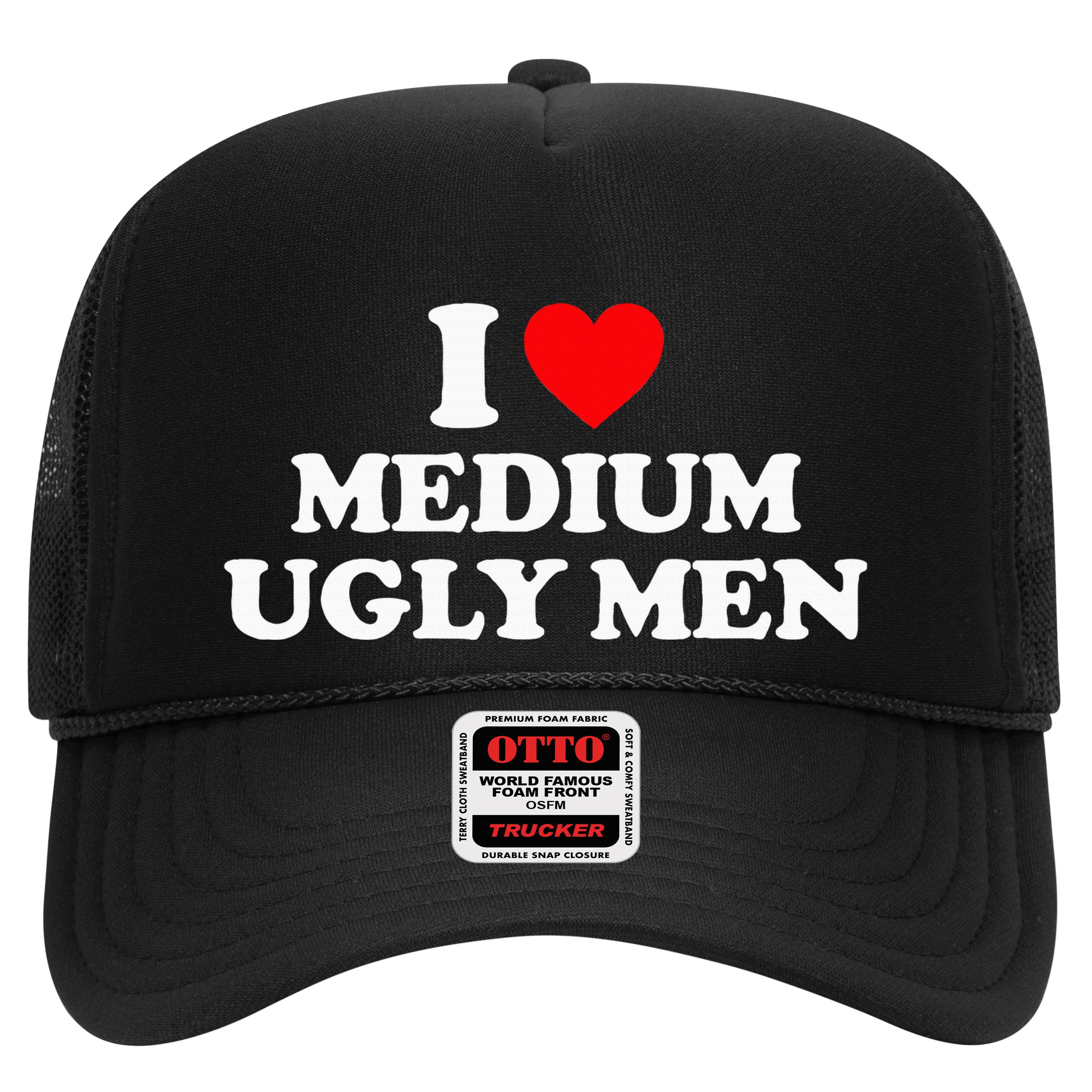 I Heart Medium Ugly Hat