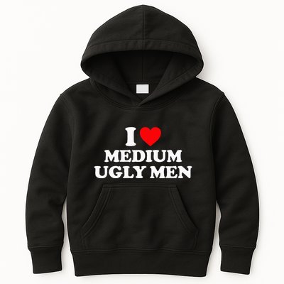 I Heart Medium Ugly Kids Hoodie