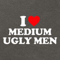 I Heart Medium Ugly Cotton Canvas Backpack