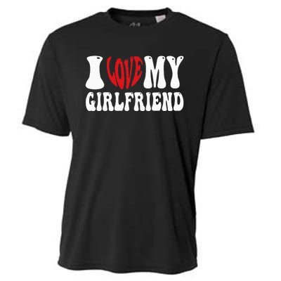 I Heart My Girlfriend I Love My Girlfriend  Cooling Performance Crew T-Shirt