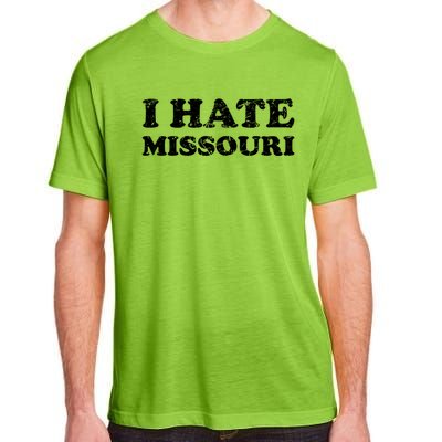 I Hate Missouri Gift Adult ChromaSoft Performance T-Shirt