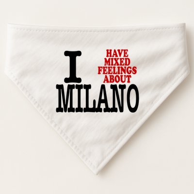 I Have Mixed Feelings About Milano USA-Made Doggie Bandana