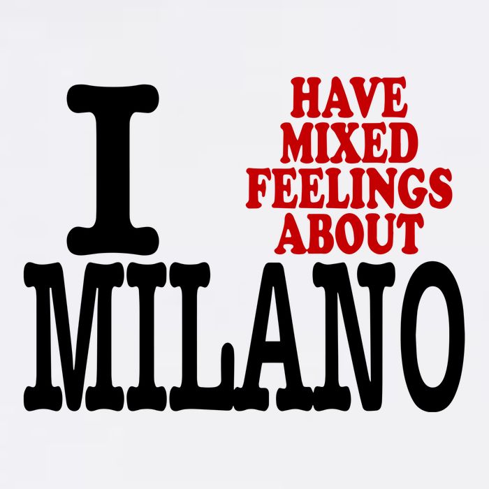 I Have Mixed Feelings About Milano Flat Bill Trucker Hat