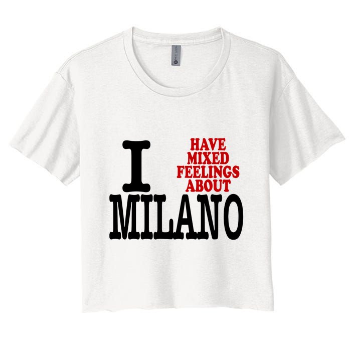 I Have Mixed Feelings About Milano Crop Top