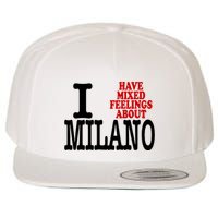 I Have Mixed Feelings About Milano Wool Snapback Cap