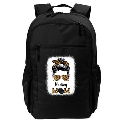Ice Hockey Mom Mama Leopard Cheetah Print Hockey Cute Gift Backpack