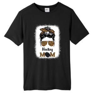 Ice Hockey Mom Mama Leopard Cheetah Print Hockey Cute Gift Tall Fusion ChromaSoft Performance T-Shirt