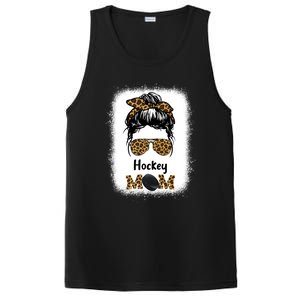 Ice Hockey Mom Mama Leopard Cheetah Print Hockey Cute Gift PosiCharge Competitor Tank