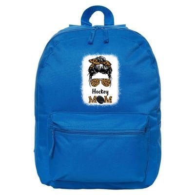 Ice Hockey Mom Mama Leopard Cheetah Print Hockey Cute Gift 16 in Basic Backpack
