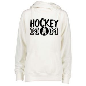 Ice Hockey Mom Goalie Gift Womens Funnel Neck Pullover Hood