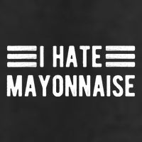 I Hate Mayonnaise Haters Funny Adult Drive Performance Visor