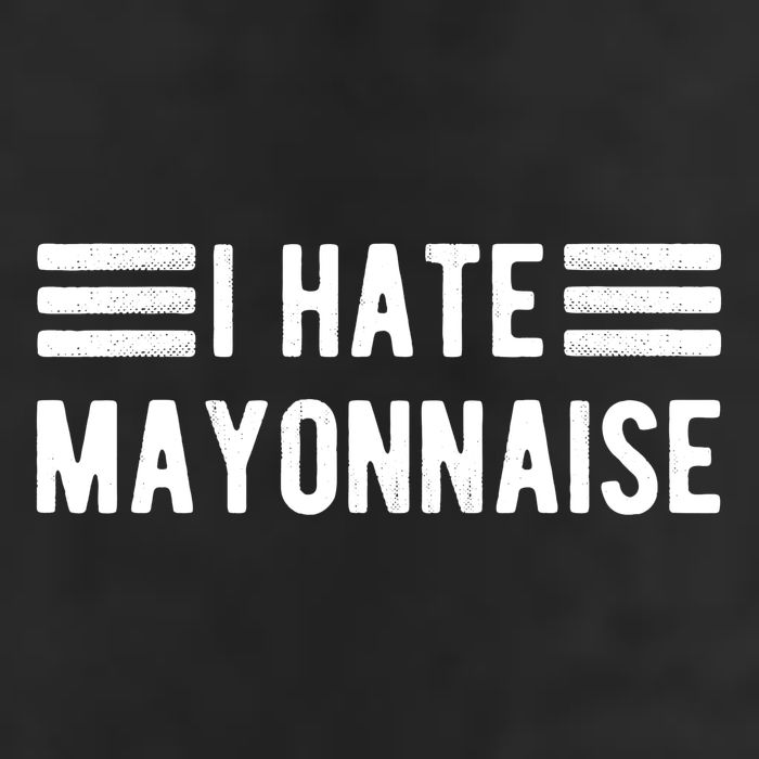 I Hate Mayonnaise Haters Funny Adult Drive Performance Visor