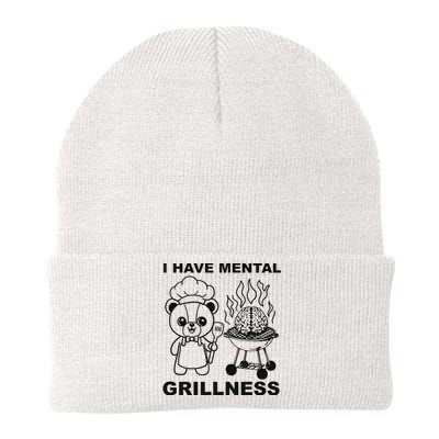 I Have Mental Grillness Knit Cap Winter Beanie