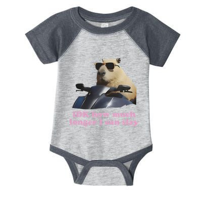 Idk How Much Longer I Can Slay Infant Baby Jersey Bodysuit